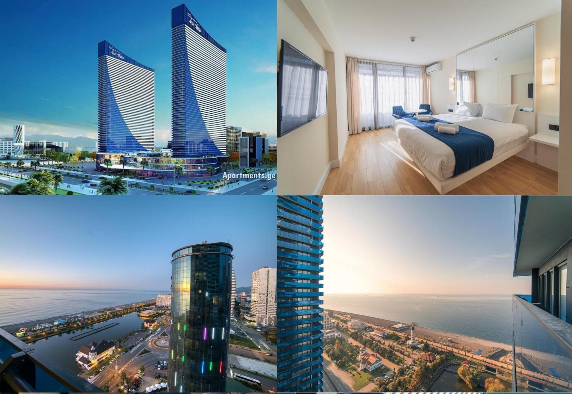 Ferienwohnung Orbi City Twin Towers Batumi Exterior foto